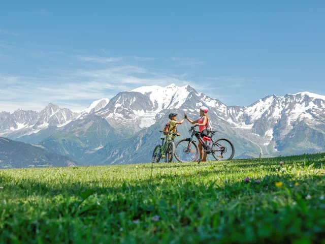 Des activités VTT à Saint-Gervais Mont-Blanc