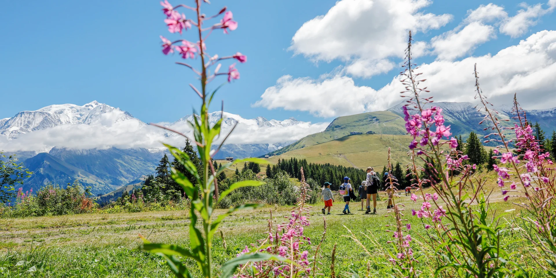 Randonnée au départ du Mont d'Arbois