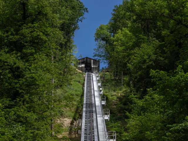 L'ascenseur des thermes de Saint-Gervais