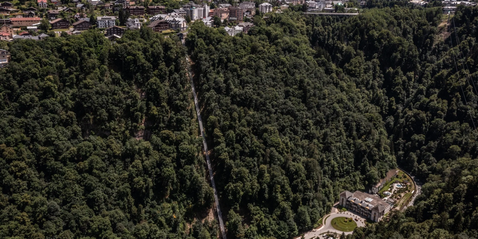 L'ascenseur des thermes de Saint-Gervais