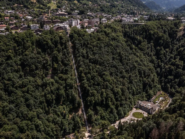 L'ascenseur des thermes de Saint-Gervais