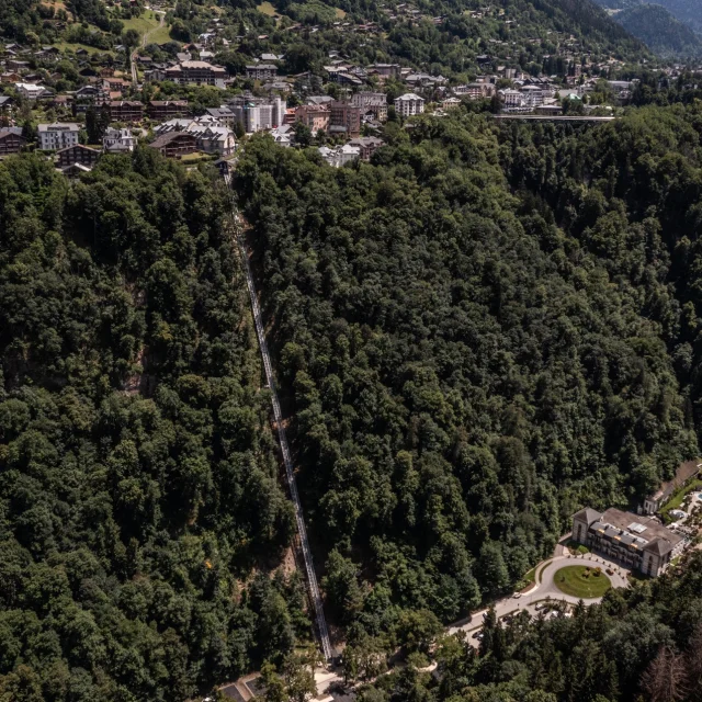 L'ascenseur des thermes de Saint-Gervais