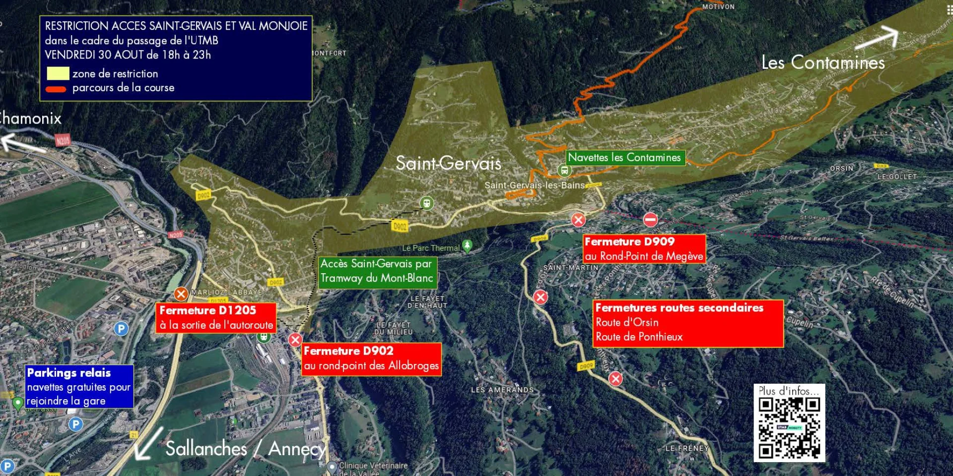 Fermetures Des Routes 30.08