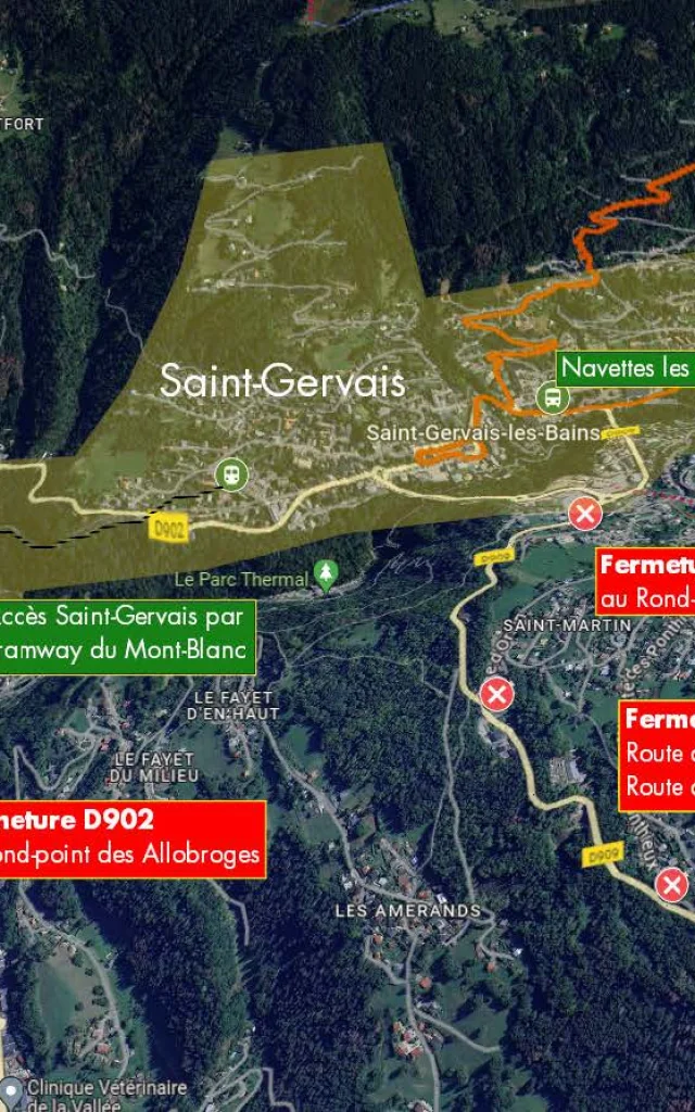 Fermetures Des Routes 30.08