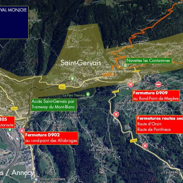 Fermetures Des Routes 30.08