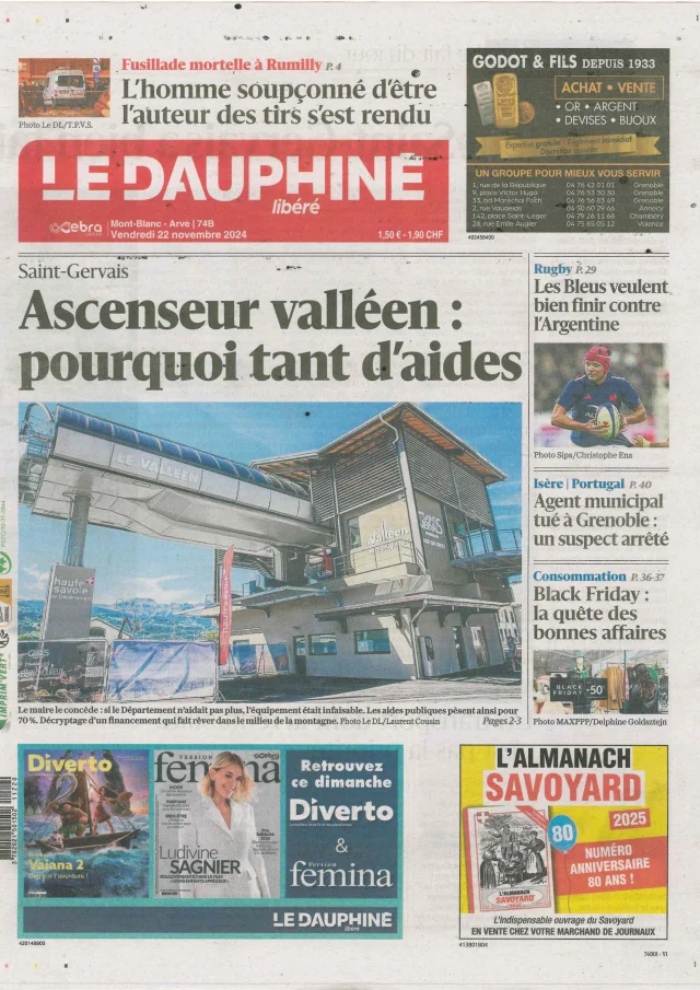 Ascenseur valléen dans le dauphiné