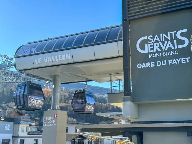 La gare du Valléen au Fayet