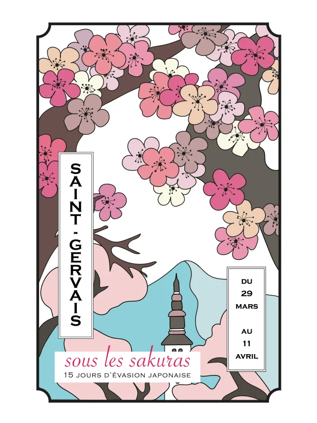 Saint Gervais Sous Les Sakuras