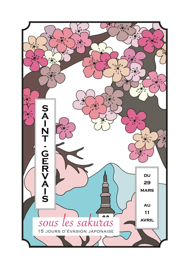 Saint Gervais Sous Les Sakuras